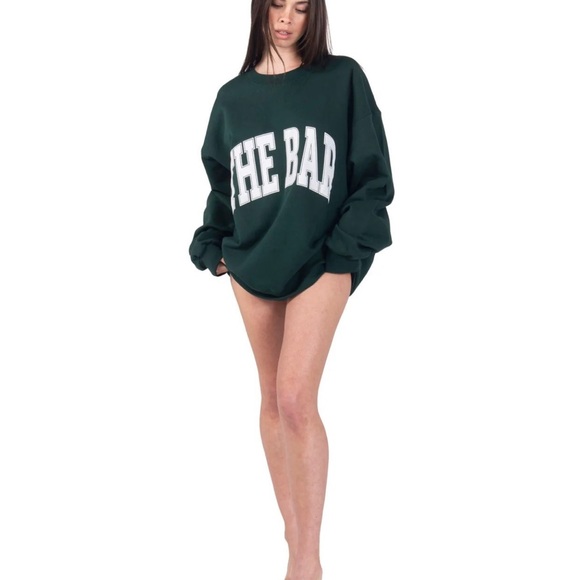 The Bar Dark Green Sweatshirt - Picture 1 of 6